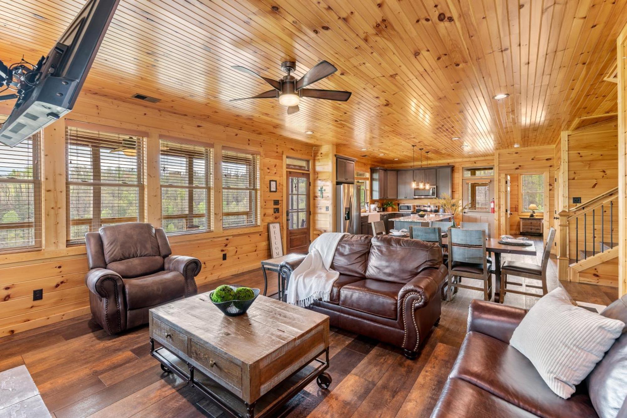3 Lazy Bears Chalet جاتلينبرج المظهر الخارجي الصورة